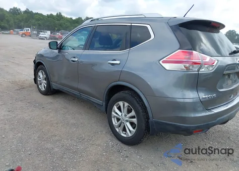 2016 Nissan Rogue Sv z USA, uszkodzony, nr VIN KNMAT2MTXGP651469